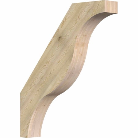 4"W x 24"D x 28"H Funston Rough Sawn Brace, Douglas Fir