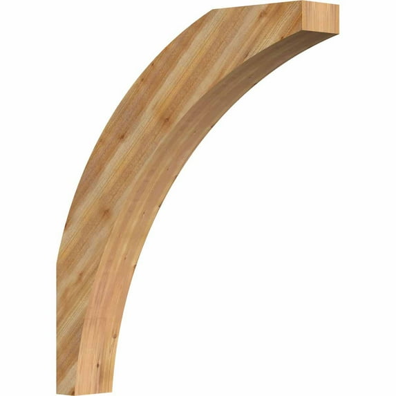 4"W x 24"D x 28"H Thorton Rough Sawn Brace, Western Red Cedar