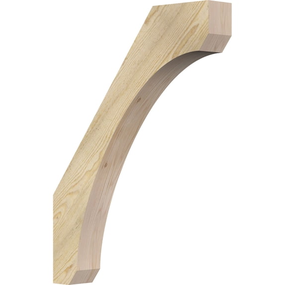 4"W x 24"D x 32"H Legacy Rough Sawn Knee Brace, Douglas Fir