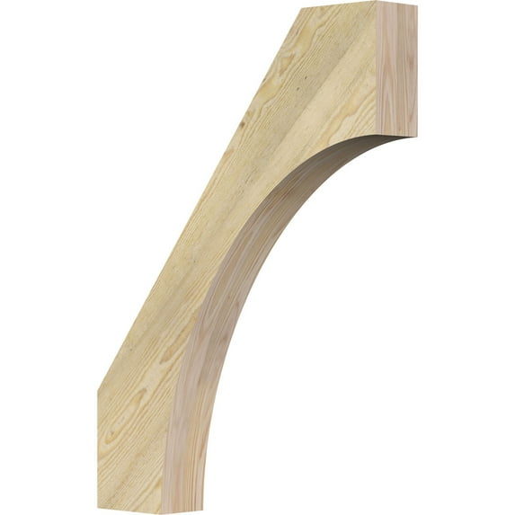 4"W x 24"D x 32"H Westlake Rough Sawn Knee Brace, Douglas Fir