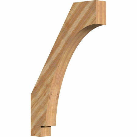 4"W x 24"D x 36"H Imperial Rough Sawn Brace, Western Red Cedar