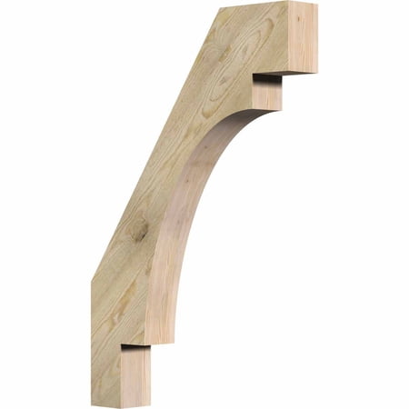 4"W x 24"D x 36"H Merced Rough Sawn Brace, Douglas Fir