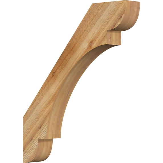 4"W x 26"D x 30"H Olympic Rough Sawn Knee Brace, Western Red Cedar