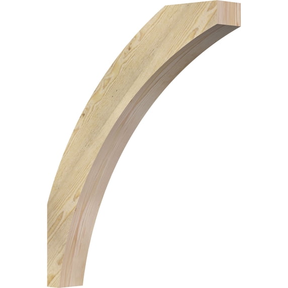4"W x 26"D x 32"H Thorton Rough Sawn Knee Brace, Douglas Fir