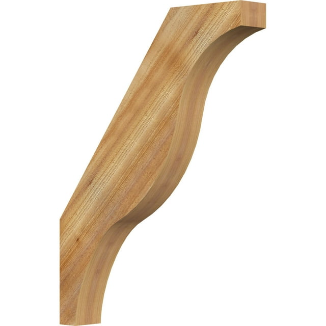 4"W x 26"D x 34"H Funston Rough Sawn Knee Brace, Western Red Cedar