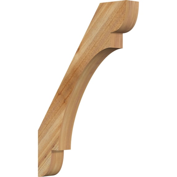 4"W x 26"D x 38"H Olympic Rough Sawn Knee Brace, Western Red Cedar