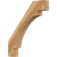 thumbnail image 1 of 4"W x 28"D x 32"H Merced Rough Sawn Knee Brace, Western Red Cedar, 1 of 4