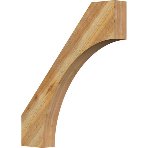 4"W x 28"D x 32"H Westlake Rough Sawn Knee Brace, Western Red Cedar