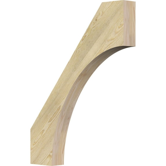 4"W x 28"D x 36"H Westlake Rough Sawn Knee Brace, Douglas Fir