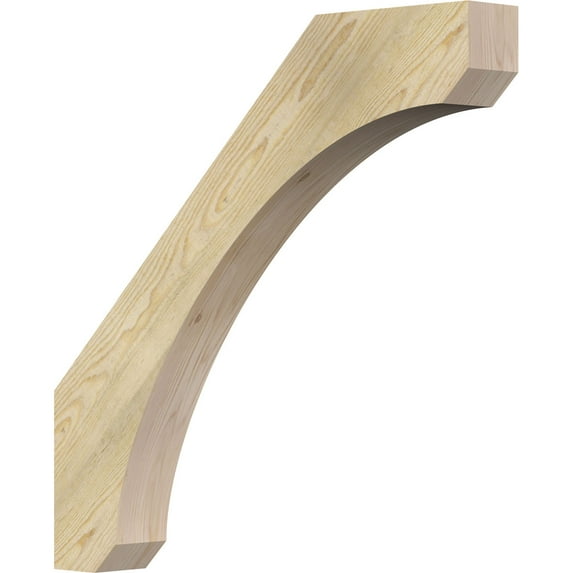 4"W x 30"D x 30"H Legacy Rough Sawn Knee Brace, Douglas Fir