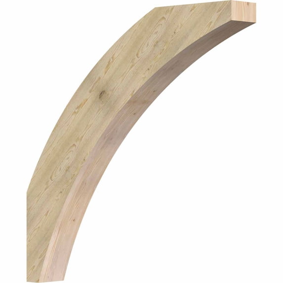 4"W x 30"D x 30"H Thorton Rough Sawn Brace, Douglas Fir