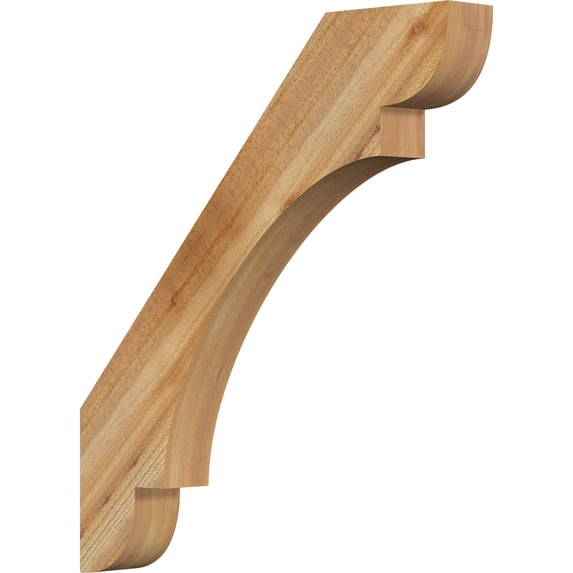 4"W x 30"D x 34"H Olympic Rough Sawn Knee Brace, Western Red Cedar