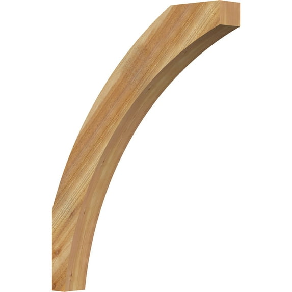 4"W x 30"D x 38"H Thorton Rough Sawn Knee Brace, Western Red Cedar
