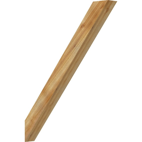 4"W x 32"D x 40"H Traditional Rough Sawn Knee Brace, Western Red Cedar