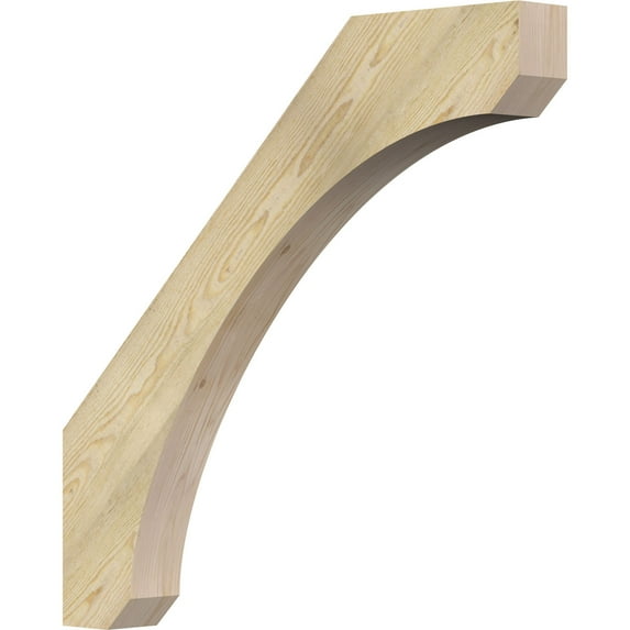 4"W x 34"D x 34"H Legacy Rough Sawn Knee Brace, Douglas Fir