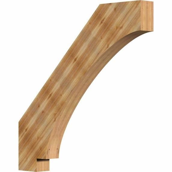 4"W x 36"D x 36"H Imperial Rough Sawn Brace, Western Red Cedar