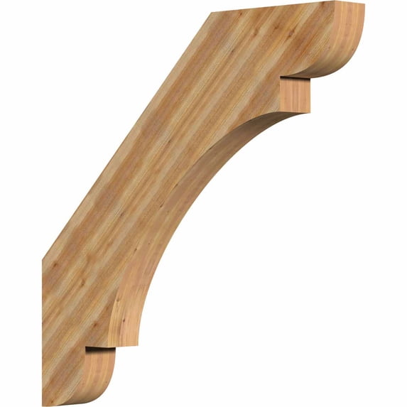 4"W x 36"D x 36"H Olympic Rough Sawn Brace, Western Red Cedar