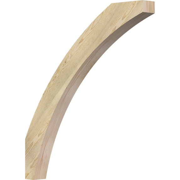 4"W x 36"D x 40"H Thorton Rough Sawn Knee Brace, Douglas Fir