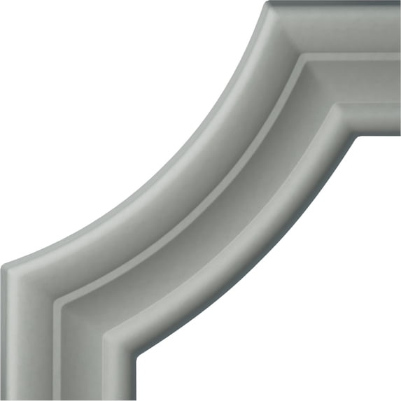4"W x 4"H x 5/8"P Stockport Panel Moulding Corner (matches moulding PML01X00ST)