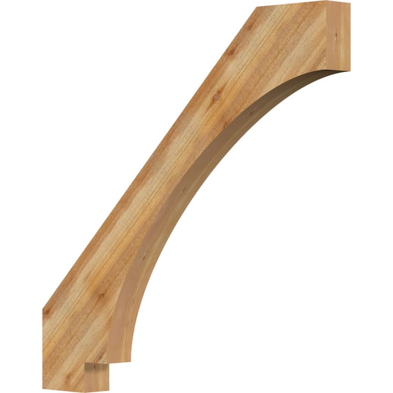 4"W x 42"D x 42"H Imperial Rough Sawn Knee Brace, Western Red Cedar