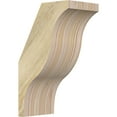thumbnail image 1 of 4"W x 6"D x 10"H Funston Rough Sawn Knee Brace, Douglas Fir, 1 of 4