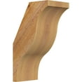 thumbnail image 1 of 4"W x 6"D x 10"H Funston Rough Sawn Knee Brace, Western Red Cedar, 1 of 4