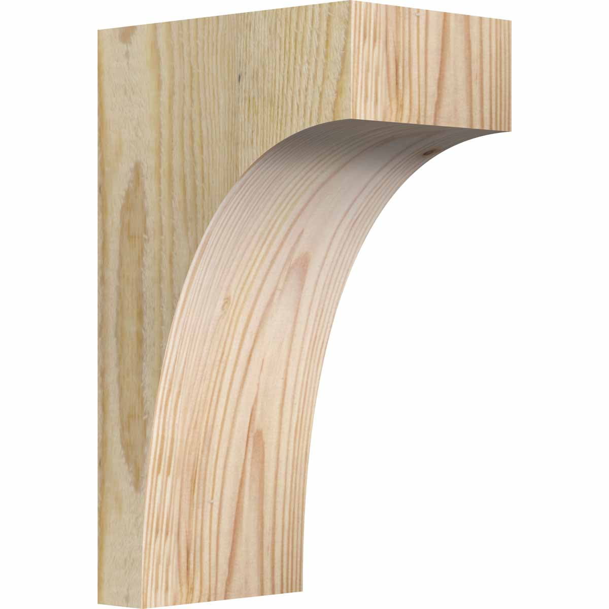 Douglas Fir Rough Sawn 4"W x 6"D x 10"H Corbel