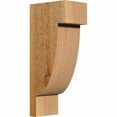 thumbnail image 1 of 4"W x 6"D x 14"H Alpine Rough Sawn Corbel, Western Red Cedar, 1 of 9
