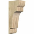 thumbnail image 1 of 4"W x 6"D x 14"H New Brighton Rough Sawn Corbel, Douglas Fir, 1 of 9