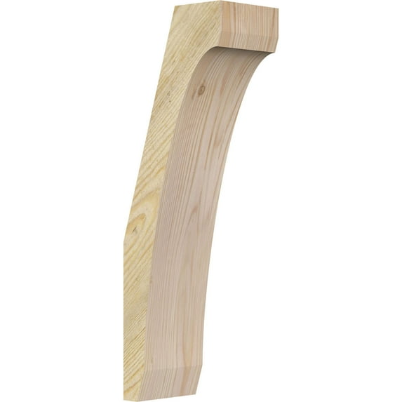 4"W x 6"D x 18"H Legacy Rough Sawn Knee Brace, Douglas Fir