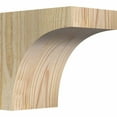 thumbnail image 1 of 4"W x 6"D x 6"H Huntington Rough Sawn Corbel, Douglas Fir, 1 of 9