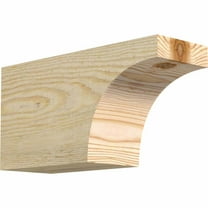 4"W x 6"H x 12"L Huntington Rough Sawn Rafter Tail, Douglas Fir