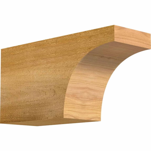 4"W x 6"H x 12"L Huntington Rough Sawn Rafter Tail, Western Red Cedar
