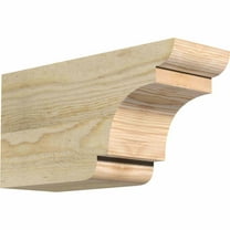 4"W x 6"H x 12"L New Brighton Rough Sawn Rafter Tail, Douglas Fir