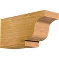 thumbnail image 1 of 4"W x 6"H x 12"L Newport Rough Sawn Rafter Tail, Western Red Cedar, 1 of 4