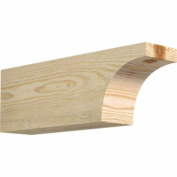 4"W x 6"H x 18"L Huntington Rough Sawn Rafter Tail, Douglas Fir