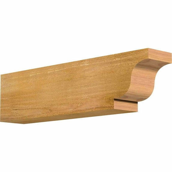 4"W x 6"H x 24"L Newport Rough Sawn Rafter Tail, Western Red Cedar