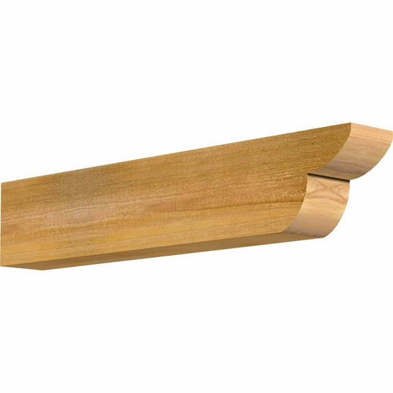 4"W x 6"H x 32"L Crestline Rough Sawn Rafter Tail, Western Red Cedar
