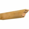 thumbnail image 1 of 4"W x 6"H x 32"L Mediterranean Rough Sawn Rafter Tail, Western Red Cedar, 1 of 4