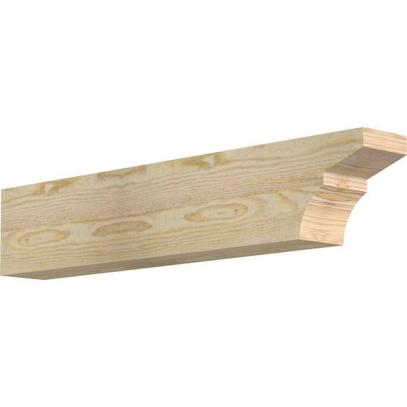 4"W x 6"H x 32"L Monterey Rough Sawn Rafter Tail, Douglas Fir