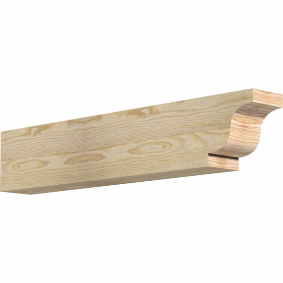 4"W x 6"H x 32"L Newport Rough Sawn Rafter Tail, Douglas Fir