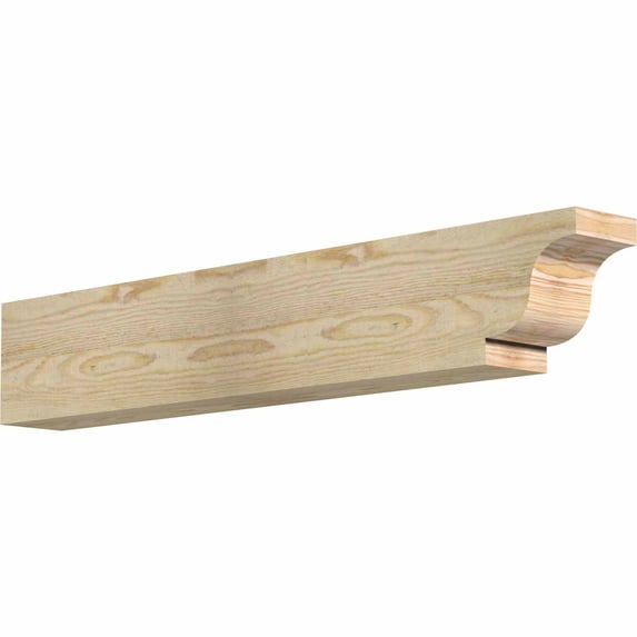4"W x 6"H x 36"L Newport Rough Sawn Rafter Tail, Douglas Fir