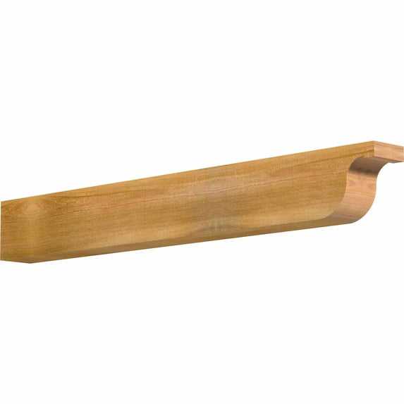 4"W x 6"H x 48"L Del Monte Rough Sawn Rafter Tail, Western Red Cedar