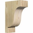 thumbnail image 1 of 4"W x 8"D x 12"H Newport Rough Sawn Corbel, Douglas Fir, 1 of 9