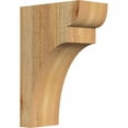 thumbnail image 1 of 4"W x 8"D x 12"H Yorktown Rough Sawn Corbel, Western Red Cedar, 1 of 9
