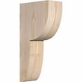thumbnail image 1 of 4"W x 8"D x 16"H Crestline Rough Sawn Corbel, Douglas Fir, 1 of 9