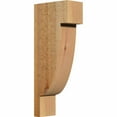 thumbnail image 1 of 4"W x 8"D x 20"H Alpine Rough Sawn Corbel, Western Red Cedar, 1 of 9