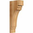 thumbnail image 1 of 4"W x 8"D x 20"H Pescadero Rough Sawn Corbel, Western Red Cedar, 1 of 9