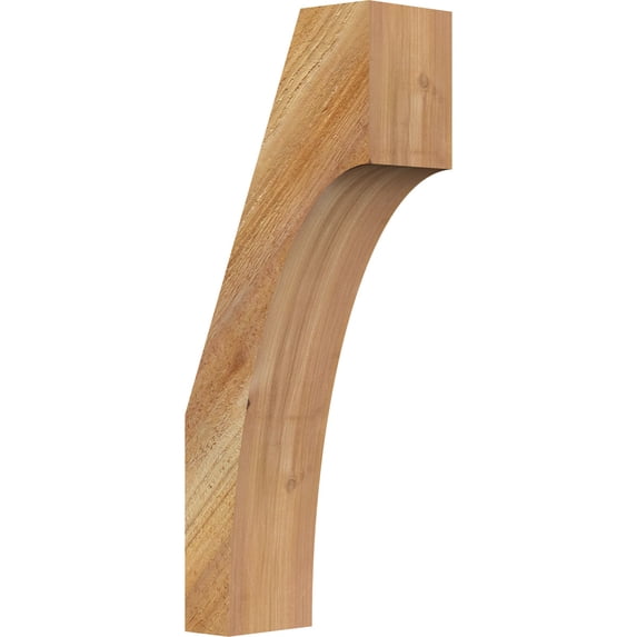 4"W x 8"D x 20"H Westlake Rough Sawn Knee Brace, Western Red Cedar