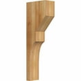 thumbnail image 1 of 4"W x 8"D x 24"H Monterey Rough Sawn Corbel, Western Red Cedar, 1 of 9